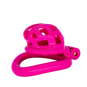 Unieke Ontwerp FRRK96 Hars 3D Een Stuk Gieten Mannelijke Kuisheidskooi Voor Mannen Lock Cock Ringen - Product Image 4