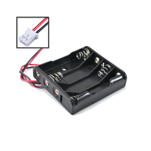 4aaa Pin chủ Trường hợp với 6V 4 khe cắm AAA pin Trường hợp với ph2.0 đồng kết nối - Product Image 2