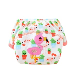 Nouvelles couches d'apprentissage brodées pour bébés, couches d'apprentissage jetables, couches lavables douces pour nouveau-nés, pour garçons et filles, imperméables - Product Image 1