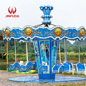Atracción de Feria Económica, Parque de Atracciones, Carrusel de Columpios para Niños, <span class=keywords><strong>Silla</strong></span> Voladora con Temática Europea - Product Image 3