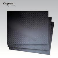 Cadre en feuille de fibre de carbone 3K usiné sur mesure par CNC, pièces de modification DIY légères pour drone quadricoptère RC