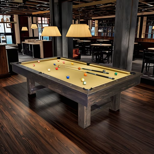 Sang Trọng 7/8/9ft Phong Cách Mỹ <span class=keywords><strong>Slate</strong></span> Bàn Hồ Bơi Trong Nhà Nhà Sử Dụng Bida Với Tùy Chọn Bóng Bàn, Miễn Phí Phụ Kiện Bao Gồm - Product Image 1