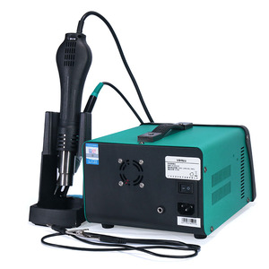 Station de soudage à air chaud 3 en 1 853D 5A II avec alimentation CC pour la réparation BGA et conversion Fahrenheit Celsius - Product Image 5