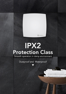 Hon & Guan <span class=keywords><strong>Extracteur</strong></span> <span class=keywords><strong>d</strong></span>'<span class=keywords><strong>air</strong></span> de salle de bain Ventilateur <span class=keywords><strong>d</strong></span>'extraction mural de 6 pouces Utilisation du ventilateur de <span class=keywords><strong>toilette</strong></span> pour projet commercial domestique - Product Image 4