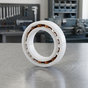 Rodamiento de Bolas de Ranura Profunda de Acero Cromado, Fila Única, Abierto, Métrico, Lubricado con Aceite, Anillo Exterior Blanco, Precisión P5, Holgura C0, 3000 RPM - Product Image 3