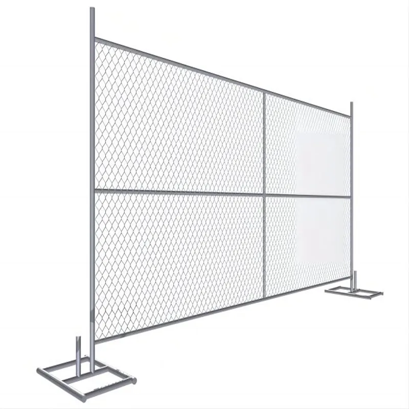 American Hot Sale Chain Link Temporary Fence Movable Chain Link Fence
