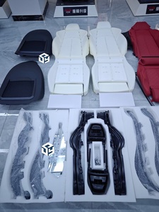 Accessoires automobiles : Housse en cuir personnalisée pour sièges <span class=keywords><strong>sport</strong></span> de course, Siège baquet RS6 <span class=keywords><strong>Sport</strong></span> pour <span class=keywords><strong>Audi</strong></span> A3 A4 A5 A6 A7 Q5 Q7 <span class=keywords><strong>Q8</strong></span> – Amélioration - Product Image 6
