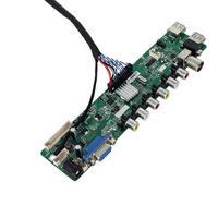 Cable LVDS FI-X de 30 pines a DB2.0 2x15 pines Dual-8 con cable de tierra blindado para conexión interna de pantalla de monitor de TV LCD