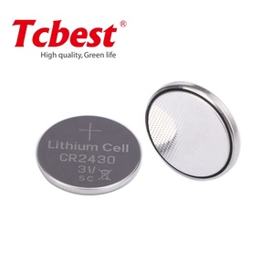 Tcbest CR2430 <span class=keywords><strong>3V</strong></span> 270mAh lityum iyon düğme hücre anahtar Fobs ve oyuncaklar için yüksek kapasiteli enerji - Product Image 3