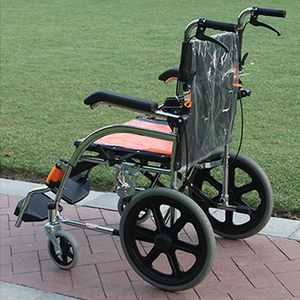 <span class=keywords><strong>Silla</strong></span> de <span class=keywords><strong>ruedas</strong></span> manual de tamaño pequeño para niños, <span class=keywords><strong>estrecha</strong></span> y resistente, fácil de controlar, para cuidado infantil y suministros de terapia de rehabilitación - Product Image 4