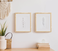 Marcos de Fotos de Madera Personalizables, Marcos Decorativos para Pared, para una Decoración Sencilla del Hogar, Técnica de Madera Pulida