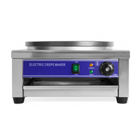 Crêpière Commerciale Rotative Professionnelle Automatique, Machine à Crêpes et Sandwichs