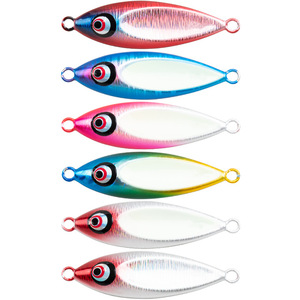 Esca Metallica Luminosa a Lenta Affondamento per Pesca, 80g 100g JIG-130, per Pesca in Acqua Salata e Offshore, Tonno, Snapper, Servizio OEM - Product Image 6