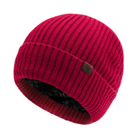 Bonnet en mohair tricoté fourré pour l'hiver - Chaud, design personnalisé, prêt à voyager, ajustable, option logo personnalisé