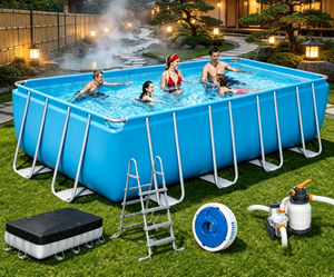 Piscinas Elevadas de Alta Calidad Directamente de Fábrica, Piscinas Portátiles para Exteriores, Piscina Grande para Exteriores - Product Image 1