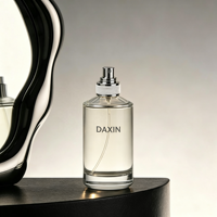 Faible MOQ, Bouteilles de parfum en verre vides de type sertissable, design unique, pour huiles parfumées arabes, 30ml 50ml 100ml, Vente en gros