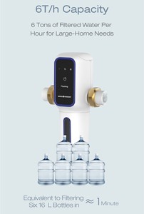 Prefiltro Inteligente <span class=keywords><strong>para</strong></span> Toda <span class=keywords><strong>la</strong></span> <span class=keywords><strong>Casa</strong></span> con Retrolavado Automático, Filtro <span class=keywords><strong>de</strong></span> <span class=keywords><strong>Agua</strong></span> <span class=keywords><strong>para</strong></span> Toda <span class=keywords><strong>la</strong></span> <span class=keywords><strong>Casa</strong></span> <span class=keywords><strong>de</strong></span> 6T/h y 40μm <span class=keywords><strong>de</strong></span> Acero Inoxidable <span class=keywords><strong>para</strong></span> <span class=keywords><strong>Agua</strong></span> <span class=keywords><strong>de</strong></span> Grifo Municipal - Product Image 3