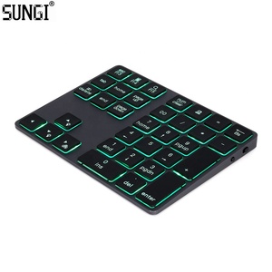SUNGI BT esteso tastiera numerica sottile lega di alluminio ricaricabile compatibile con 2022 Mac Book Pro/Air Pro Mac Mini - Product Image 1