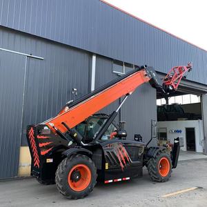 Manipulador Telescópico TH1440 Shanneng de 14 m, Montacargas con Pluma Telescópica de 4 Toneladas de Capacidad, Grúa Manipuladora con Motor Cummins de 92 kW de Potencia - Product Image 6