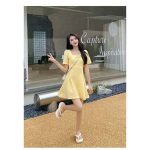 Nuevas zapatillas de verano con punta abierta y lazo de satén para <span class=keywords><strong>mujer</strong></span>, sandalias y zapatillas transpirables de estaciones simples - Product Image 5