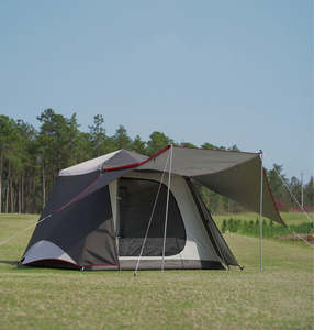 Tente de camping 2 couches + <span class=keywords><strong>auvent</strong></span> - Portable et durable - Product Image 6