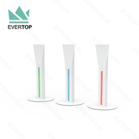 LSF18 Kiosque pour iPad 10-13 "Stand Anti Theft Public Tablet Kiosk Stand for iPad Display Stand with Aura LED Light