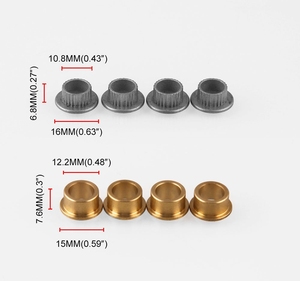 <span class=keywords><strong>Kit</strong></span> de réparation de goupille et de douille de charnière de porte avant <span class=keywords><strong>SS304</strong></span> de haute qualité 2 broches 1 porte adaptée pour Ford Lincoln Mercury. - Product Image 2
