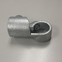 Colliers de serrage pour tubes galvanisés, colliers de serrage pour tuyaux en acier, colliers à clé pour garde-corps - Colliers à clé, colliers de serrage pour tubes