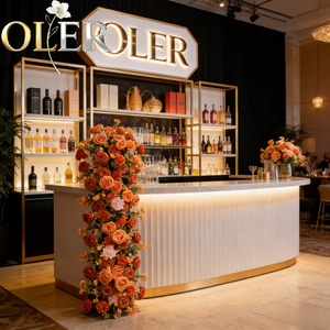 <span class=keywords><strong>ดอก</strong></span>ไม้ประดับโต๊ะ OLER Ivory Peony & Eucalyptus รูปทรงกลม ทำจากผ้าไหมเนื้อแน่น - Product Image 1