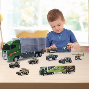 Set Mini Battaglia EPT per Ragazzi con Stazione di Polizia e Veicolo Militare, Giocattoli in Plastica Pressofusa, <span class=keywords><strong>Camion</strong></span> <span class=keywords><strong>Porta</strong></span>-<span class=keywords><strong>Auto</strong></span> - Product Image 6