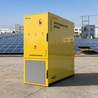 Armoire de stockage d'énergie au lithium-ion SCU BRES-260-125 sur réseau, LiFePO4 260 kWh 125 kW, refroidie par liquide, conforme UL9540A, pour usage commercial et industriel