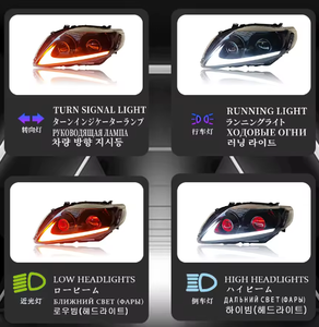 AURON ใหม่ 32V LED ชิปไฟหน้าลูเมนสูงไฟหน้าต่ำสำหรับ 2007-2010 การปรับปรุงแบบรีเทฟิตติ้งโครงสร้างอลูมิเนียม 6000K สีขาว - Product Image 5