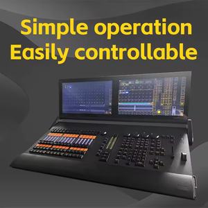 Consola de Iluminación, Controlador de Luces de Escenario, Consola de Iluminación con Control Táctil, Control de Iluminación con Varilla de Empuje Eléctrica RGB - Product Image 1