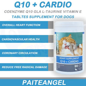 OEM & ODM Pet Health Care integratori organici Pet vitamina E coenzima Q10 pastiglie masticabili salute cuore fegato integratore per gatti - Product Image 2