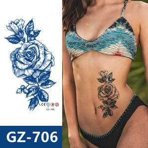 รอยสักบนแขนรอย<span class=keywords><strong>สัก</strong></span>รูปดวงจันทร์ลายสักแบบน้ำหมึกติดทนนานศิลปะบนร่างกายกันน้ำ - Product Image 5