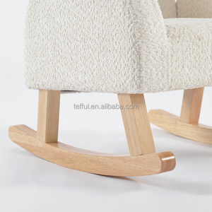 Chaise pour chambre d'enfant, chaise à bascule pour enfant, tissu en peluche pour se détendre - Product Image 3