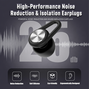 Bouchons d'oreilles en silicone réutilisables, imperméables, anti-perte, légers, flexibles, de type arrondi, pour une <span class=keywords><strong>protection</strong></span> <span class=keywords><strong>auditive</strong></span>, à porter dans l'oreille - Product Image 5