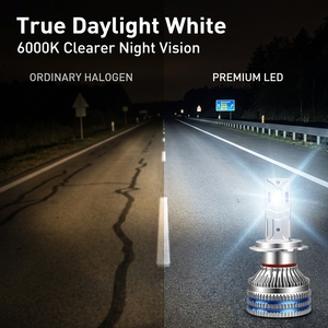 Bombilla LED Súper Brillante de 150W 40000LM de Alta Potencia para Faros Delanteros de Coche H7/H4/H11/9005/9006 6000K Blanca, Plug&Play, IP68 Impermeable, Nueva - Product Image 6