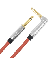 Câble de connexion d'instrument de 3 mètres, câble audio 6.35