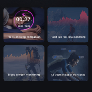 Bague Intelligente Étanche IA pour Hommes, Suivi de Santé, Fréquence Cardiaque, Surveillance Sanguine, Fitness, Sport, Contrôle via Application Android, Vente en Gros - Product Image 2