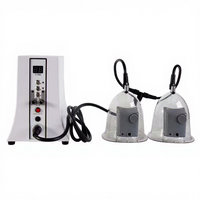Machine de massage pour raffermissement du sein sous vide, Portable, pour thérapie des fesses, perte de poids, appareil de beauté avec ventouses