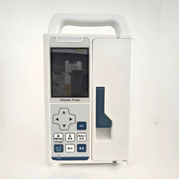 Bomba de infusión de jeringa eléctrica de dos canales más vendida, funciones de bolo KVO, dispositivo médico clínico veterinario para uso hospitalario