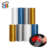 Film UV DTF AB Haute Adhérence en Rouleaux A3/30cm/60cm pour Transfert à Froid sur Matériaux Lisses et Durs (PVC, PET, ABS, Vinyle, Papier)