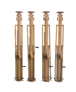 Mástil telescópico de cuerda manual, mástil de elevación manual para montaje de rotador de antena - Product Image 5