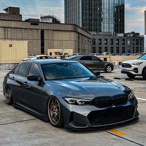 Spoiler sul mento del paraurti anteriore in stile VTEN per <span class=keywords><strong>BMW</strong></span> <span class=keywords><strong>3</strong></span> <span class=keywords><strong>serie</strong></span> G20 G28 Lci 2023 + lucidi neri per spaccalegna anteriore - Product Image 5