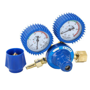 Réducteur de pression antichoc en laiton pour bouteille de réservoir d'oxygène et de CO2 - Product Image 2