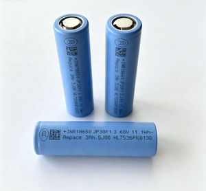 Cellule Li-ion 18650 à décharge rapide pour robots aspirateurs, 12C, 3,68V, 3000mAh, cellule de batterie lithium haute décharge - Product Image 2