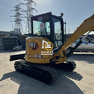 รถขุดขนาดเล็ก CAT303.5E มือสอง รถขุดขนาดเล็ก CAT 303.5E 305.5E รถขุดไฮดรอลิกขนาดกะทัดรัด สำหรับงานก่อสร้างและงานดิน - Product Image 2