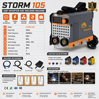 Retop Storm 105 AC230V 3KVA 60% Cycle de Travail Inverseur de Moteur DC pour Soudeuse à Arc
