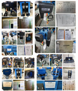 Polipasto de cadena eléctrico Europeo de 125kg-5000kg 220V-460V equipado con carro eléctrico Compatible con órbita de riel de aluminio - Product Image 5